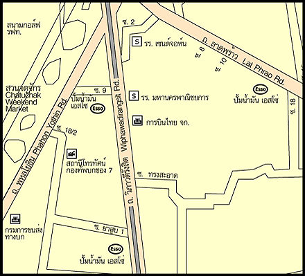 ถามทางหน่อยครับ กรมขนส่งทางบกหมอชิตมันอยู่ตรงไหนครับ ใกล้กับอะไร